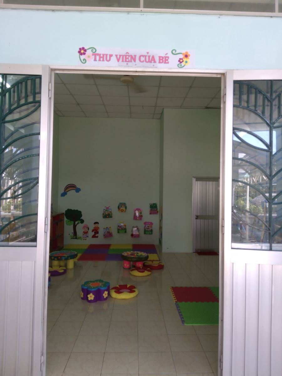 Thư viện của bé Trường MG Hướng Dương